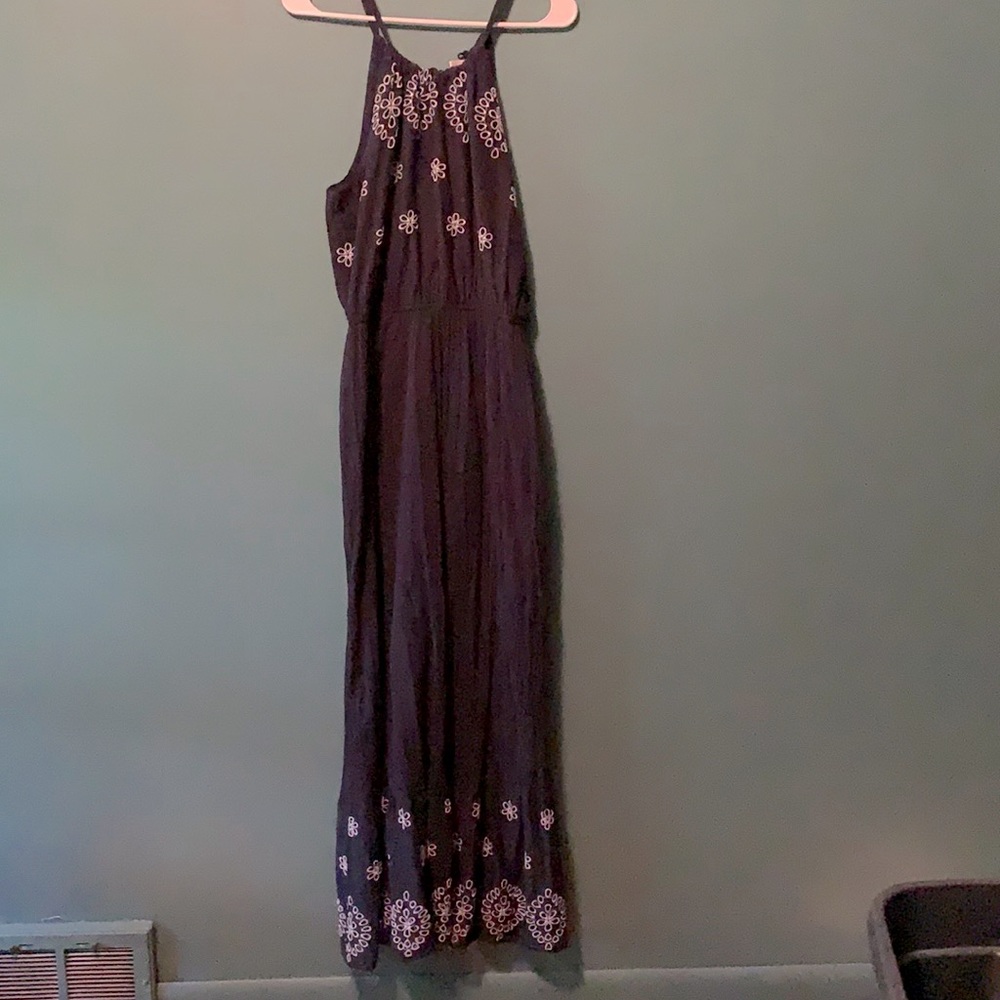 Beautiful navy maxi